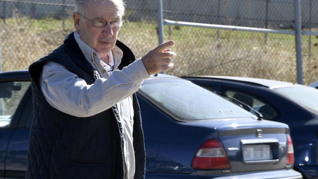 El exvicepresidente del Gobierno Rodrigo Rato a su llegada a la prisión madrileña de Soto del Real.