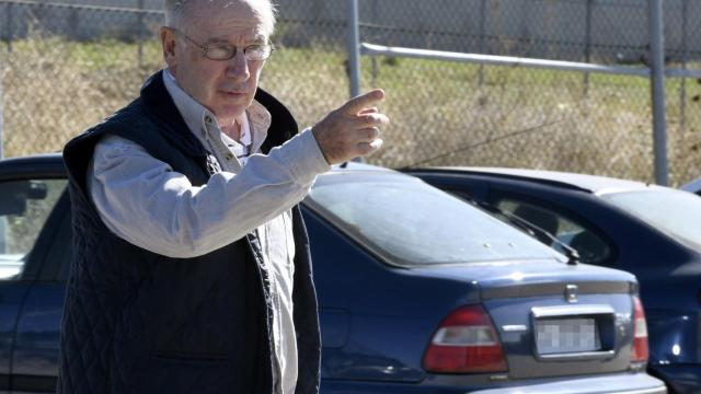 El exvicepresidente del Gobierno Rodrigo Rato a su llegada a la prisión madrileña de Soto del Real.