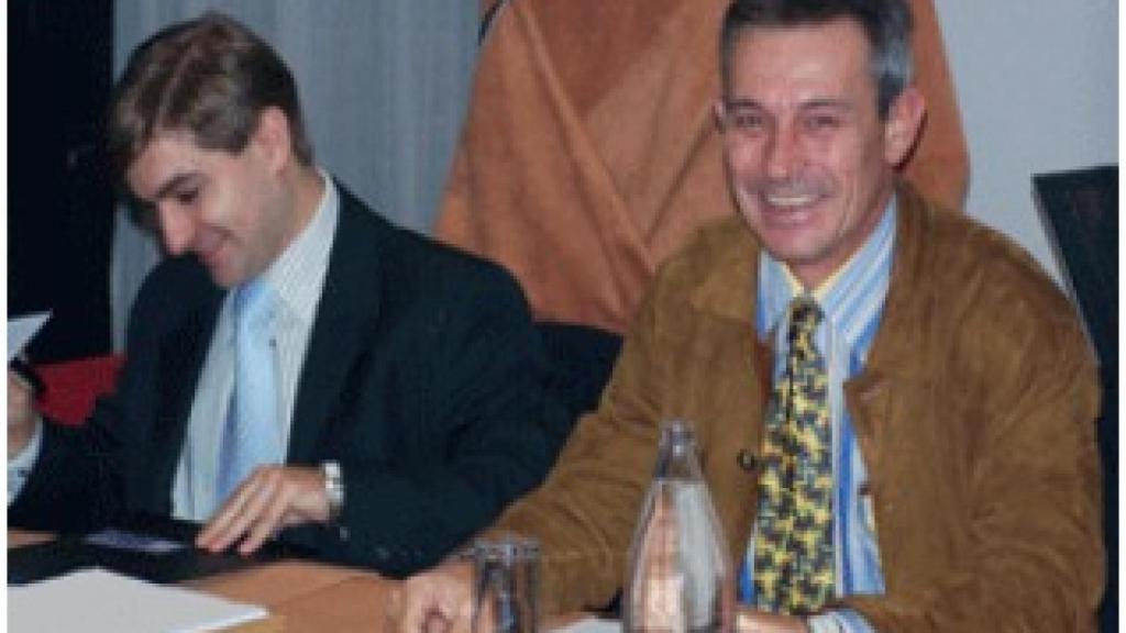 Con Josep Anglada, el fundador del partido ultraderechista PxC