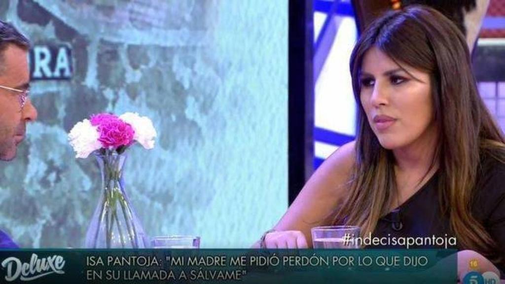 Isa Pantoja en 'Sábado Deluxe'.