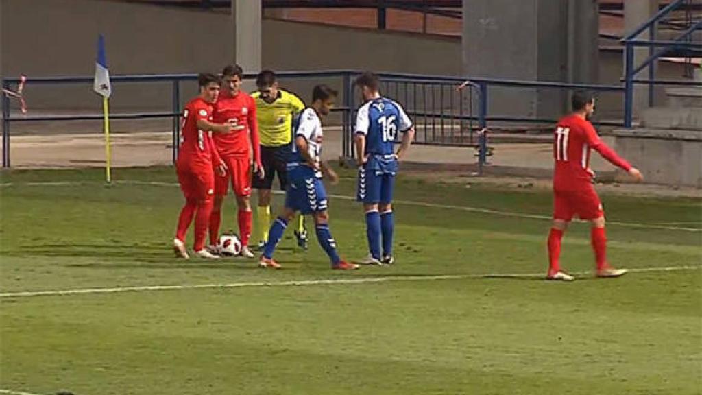 FOTO: El Talavera cayó frente al Ibiza (Captura CMMedia)