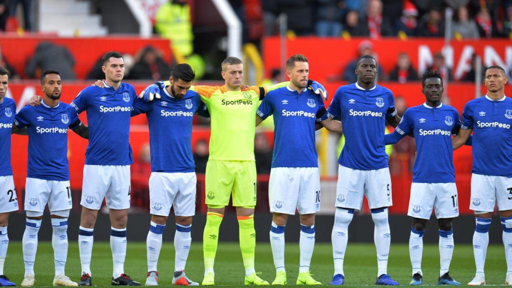 Jugadores del Everton