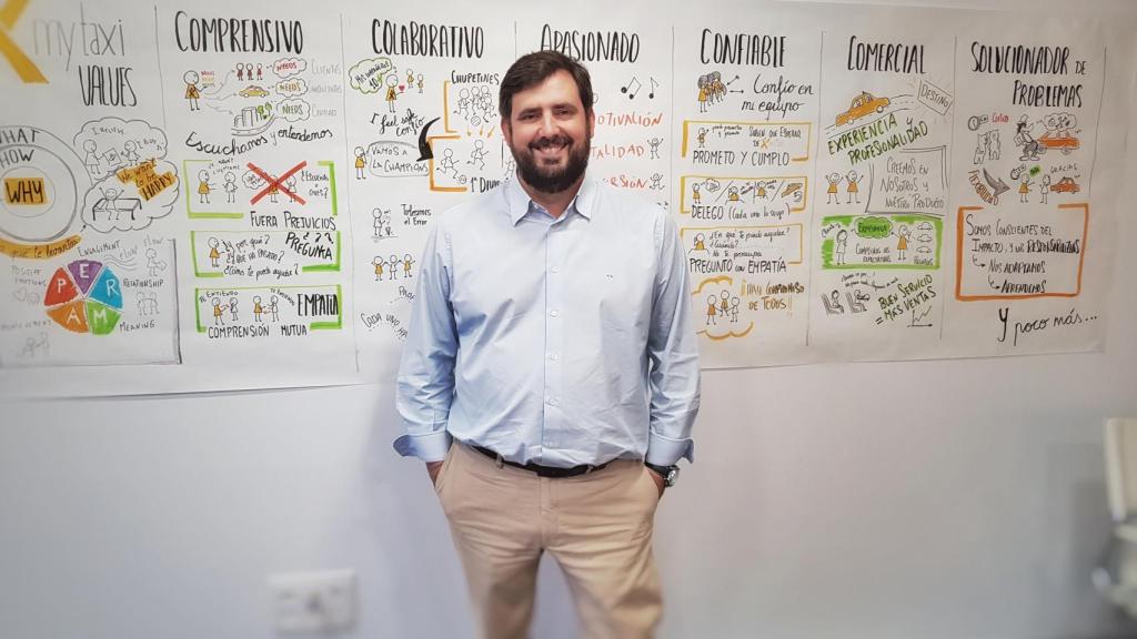 Pablo Sánchez, CEO de mytaxi en España