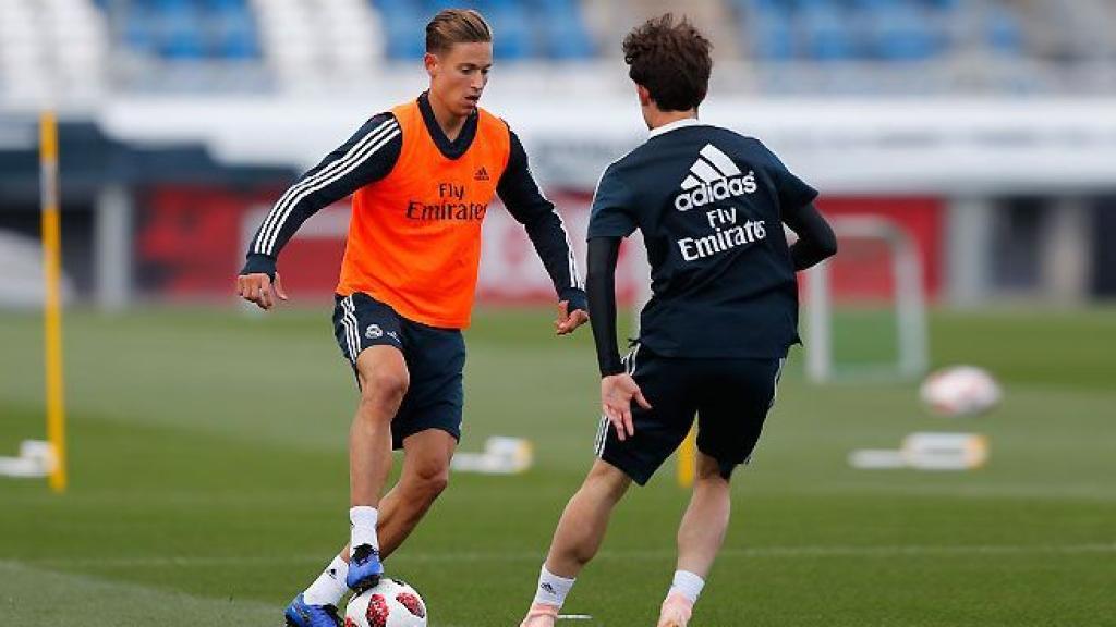 Entrenamiento del Real Madrid