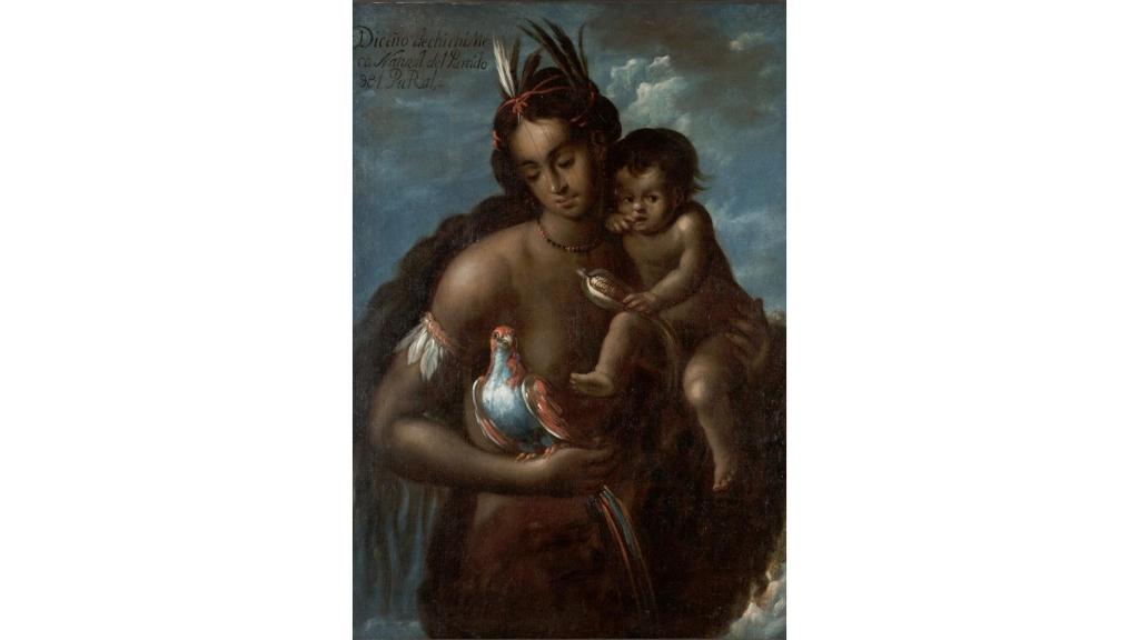 India chichimeca. Manuel Arellano, 1711.