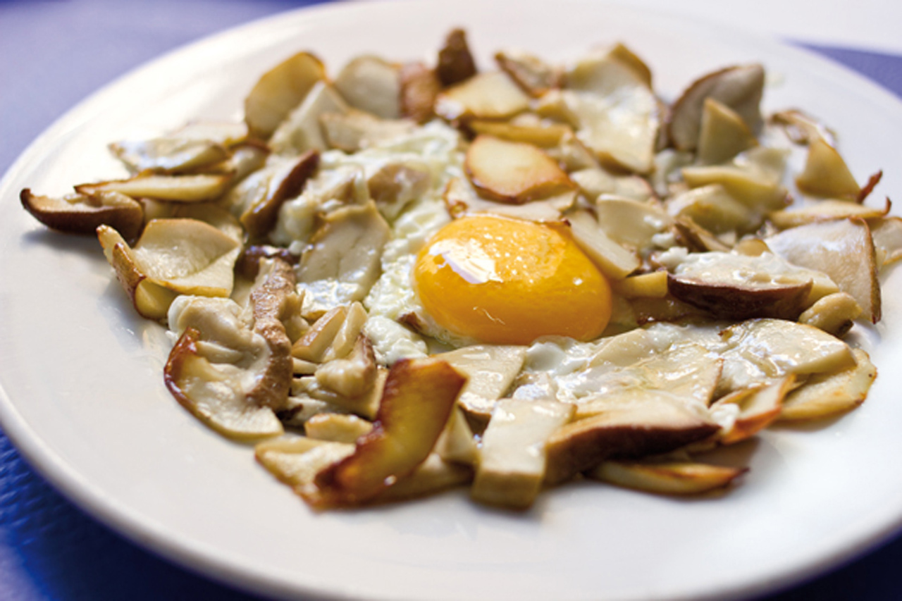 Los mejores restaurantes de setas - CISNE-AZUL