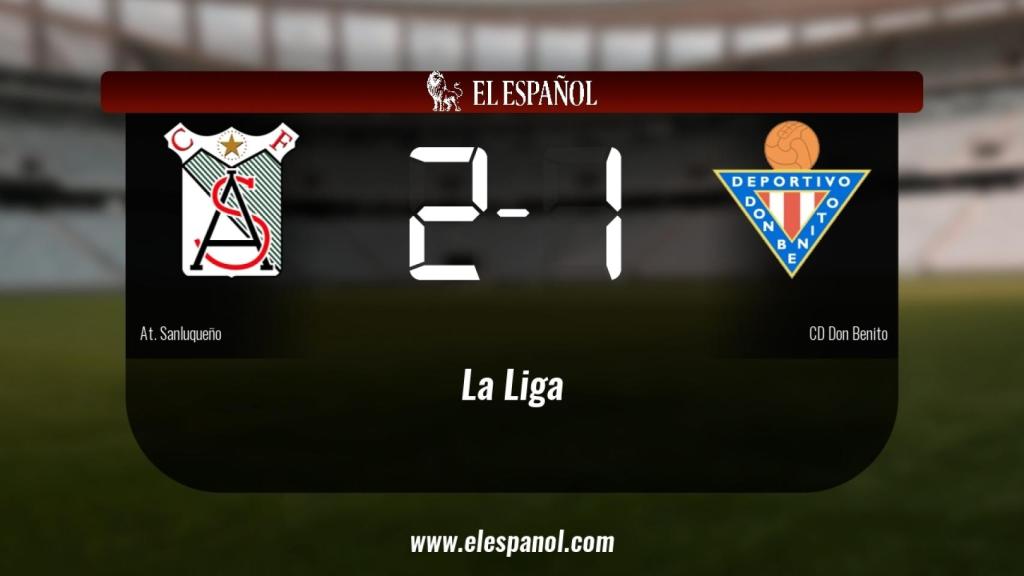 El At. Sanluqueño derrota en casa al Don Benito por 2-1