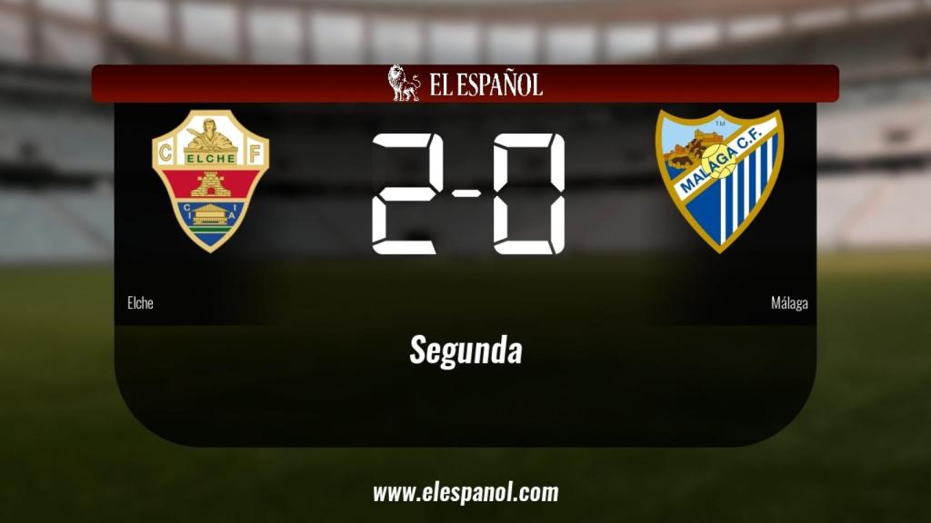 El Elche se queda los tres puntos