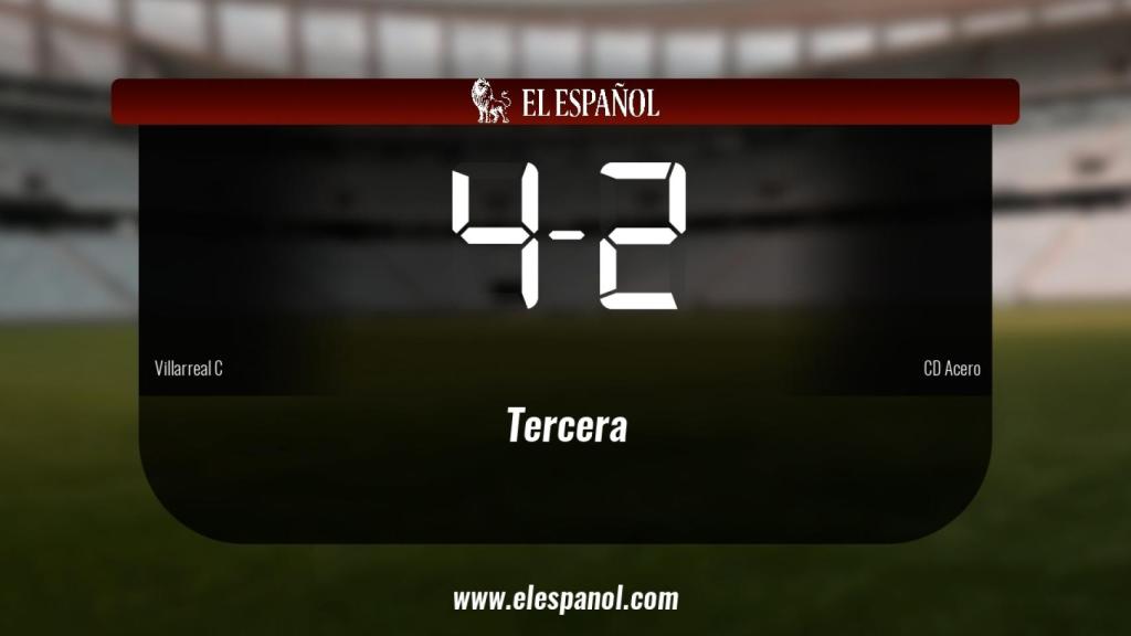 El Villarreal C ganó en casa al Acero