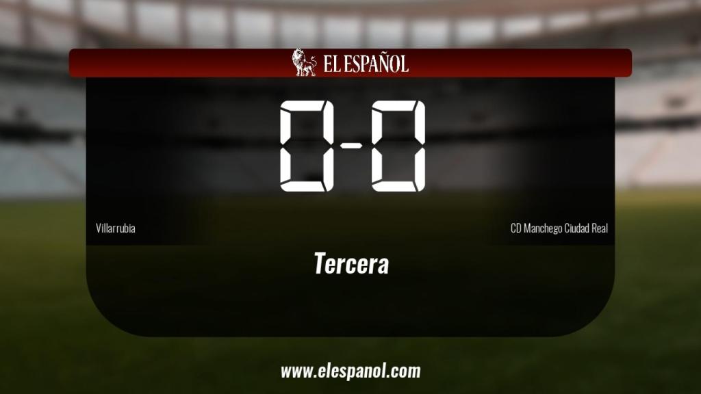 El Manchego Ciudad Real saca un punto al Villarrubia a domicilio 0-0