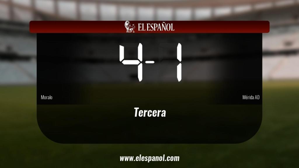 El Moralo ganó en casa al Mérida AD
