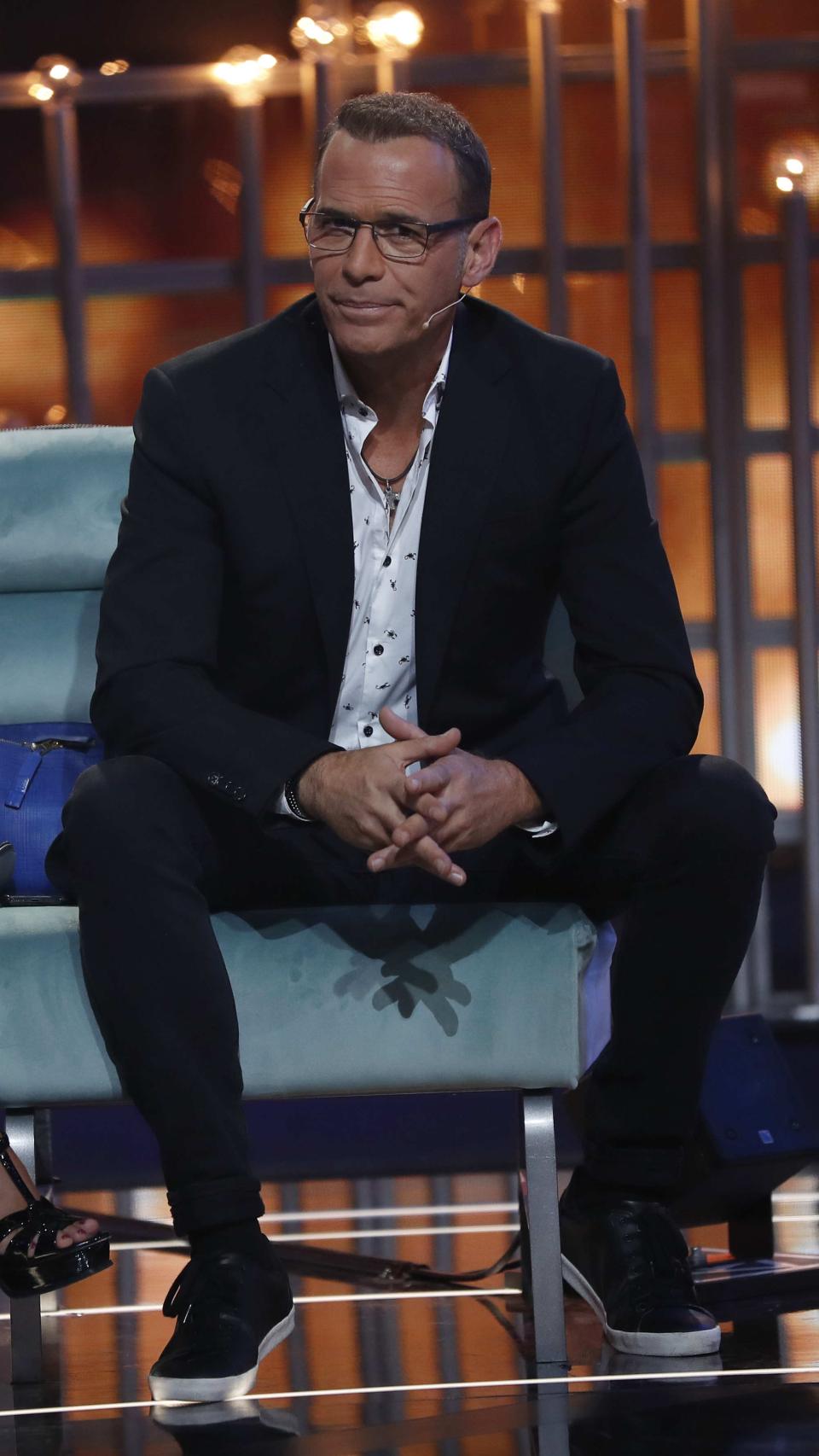 Carlos Lozano durante el programa en una imagen de archivo.