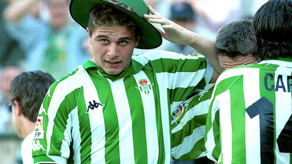 Joaquín en su primera etapa en el Betis