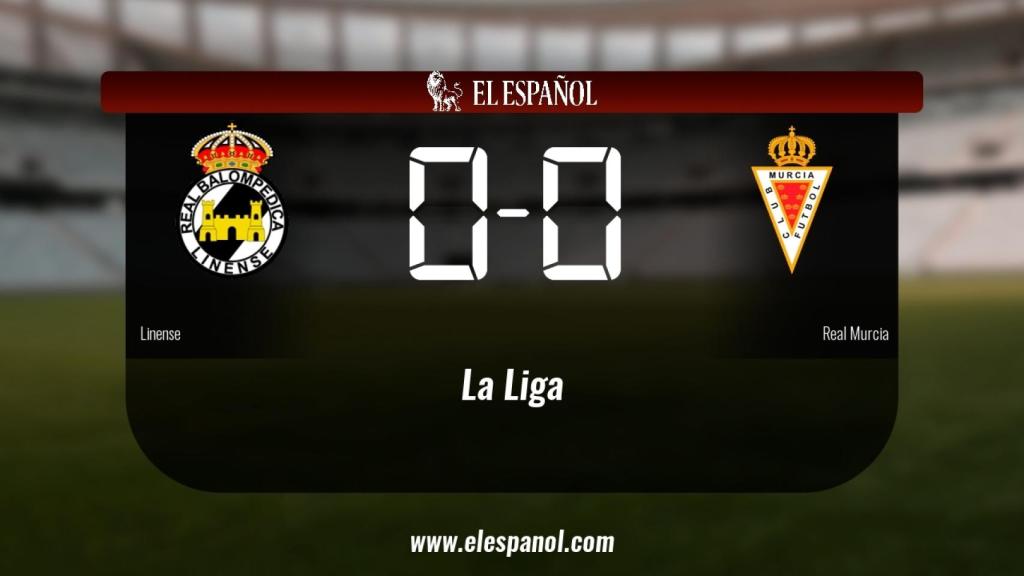 El Real Murcia saca un punto al Linense a domicilio 0-0