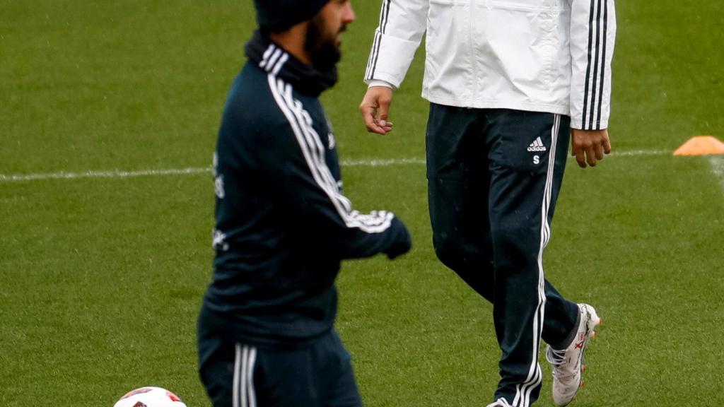 Entrenamiento del Real Madrid