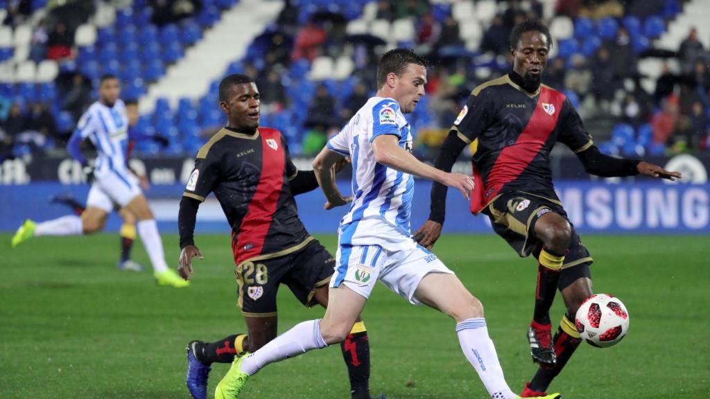 Eraso en un partido de esta temporada con el Leganés