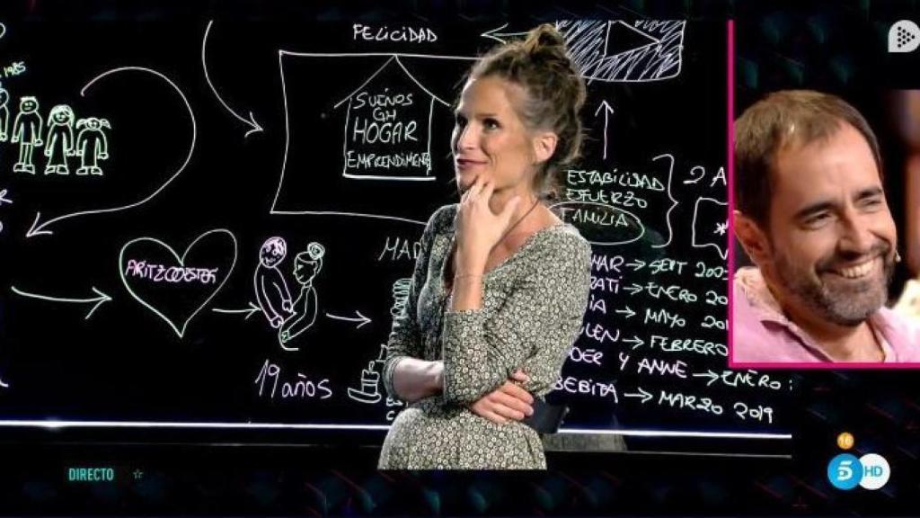 Verdeliss durante el relato de su vida.