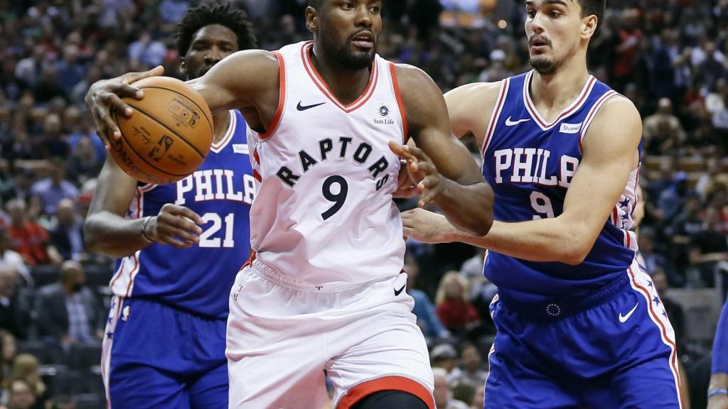 Serge Ibaka, jugador de los Raptors.