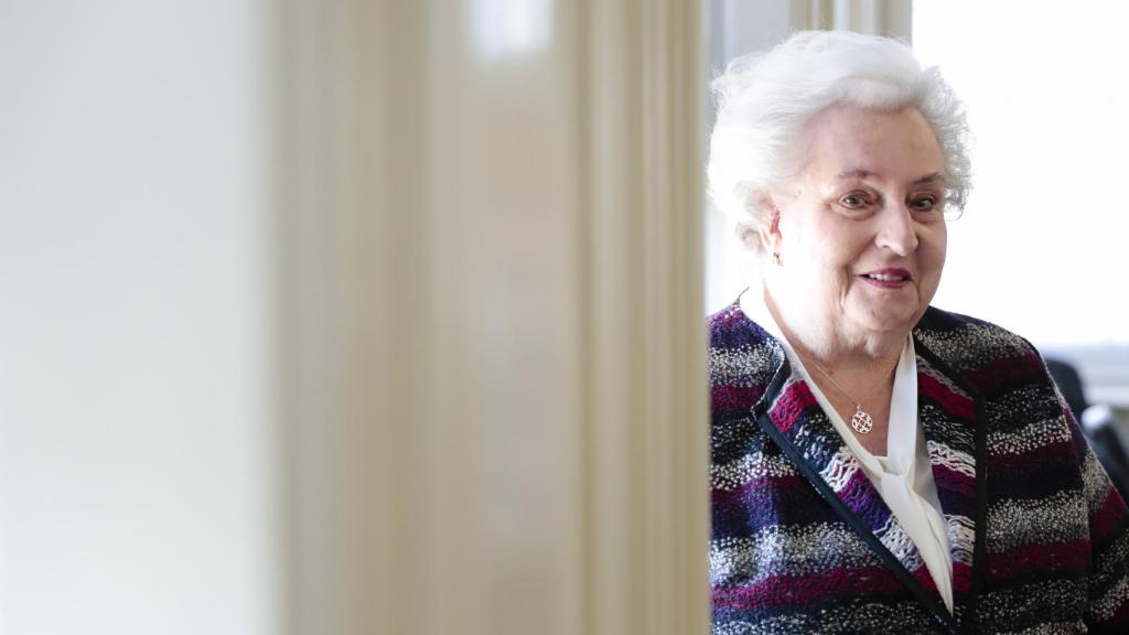 La infanta Pilar en la presentación de Nuevo Futuro este miércoles 31 de octubre.