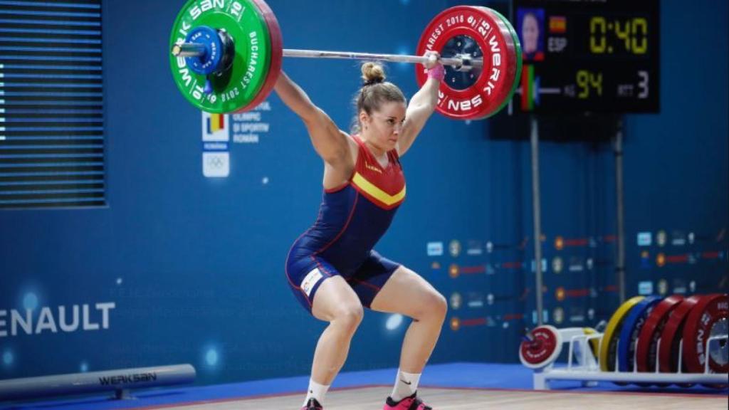 Irene, en los Juegos Mediterráneos 2018. Foto: www.fedehalter.org