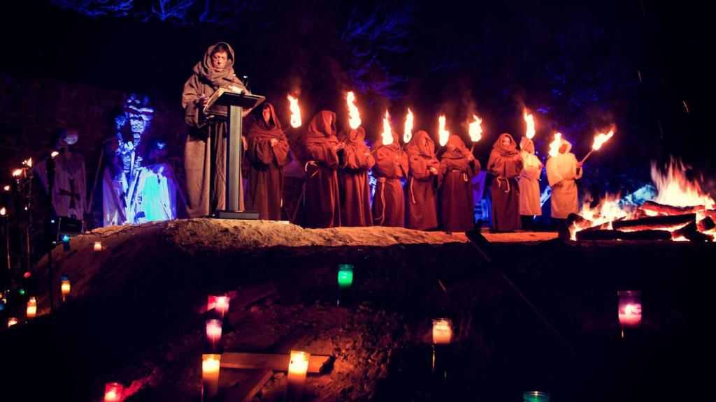 Recreación de la leyenda