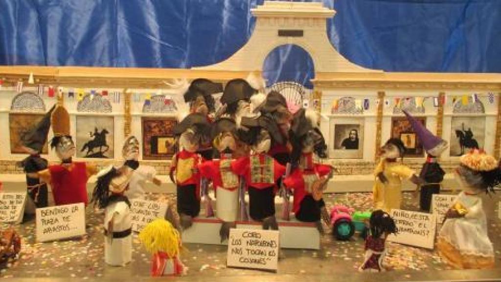 Una de las viñetas cómicas de los mercados