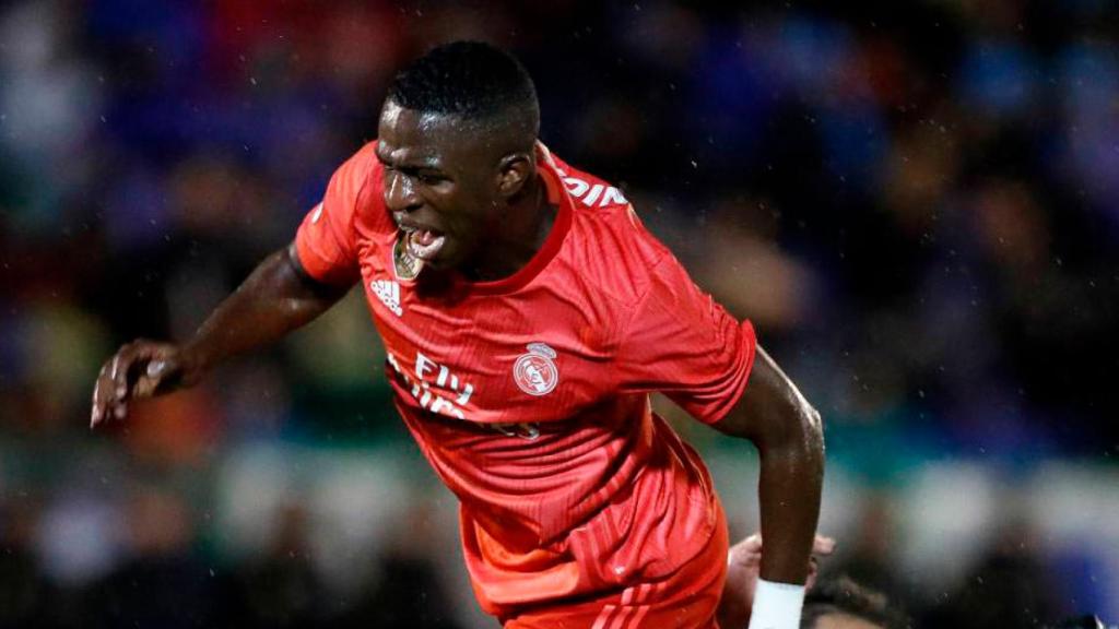 Vinicius, en su debut ante el Melilla