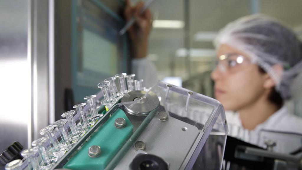 Imagen del centro de packaging de GSK en Rosia (Italia).