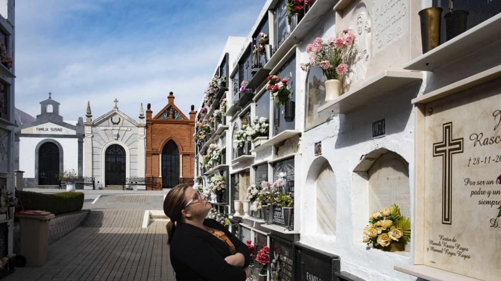 La onubense Blanca Morales perdió a su hermana María del Pilar por un ictus.