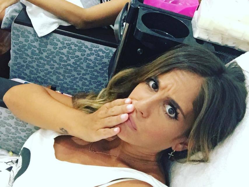 Anabel no descuida su cita mensuales con su centro de estética.