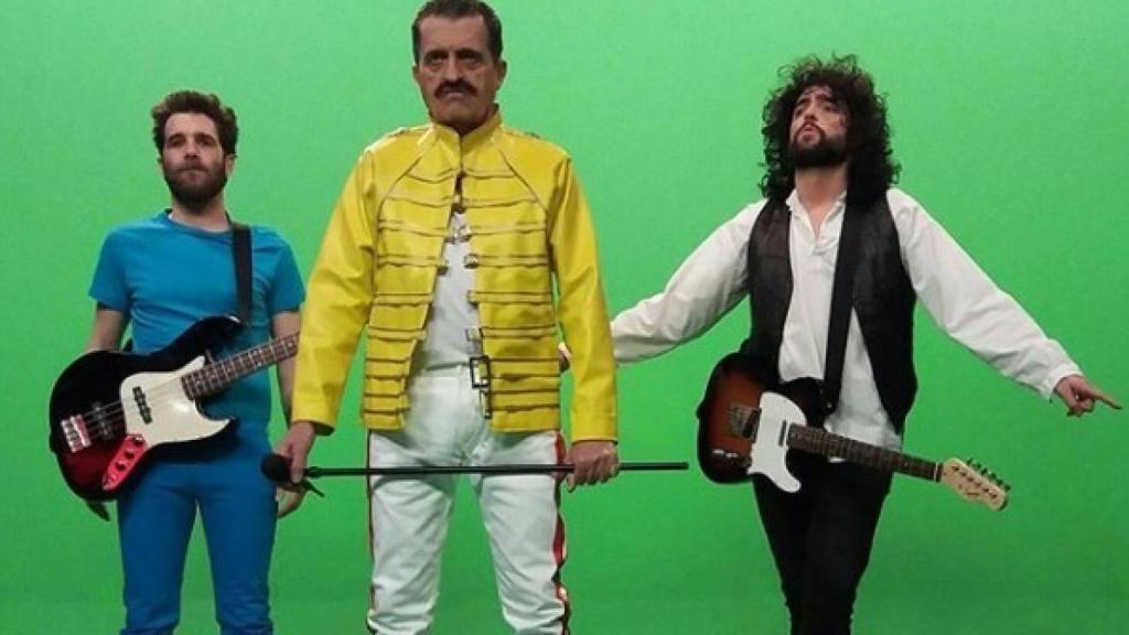 Junto al Gran Wyoming y Gonzo.