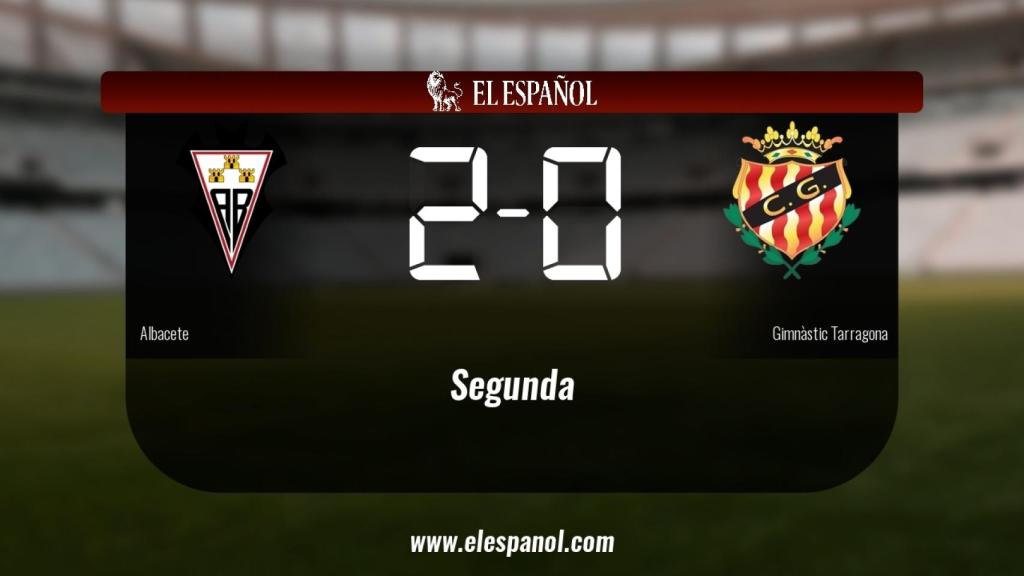 Los tres puntos se quedaron en casa: Albacete 2-0 Gimnàstic Tarragona