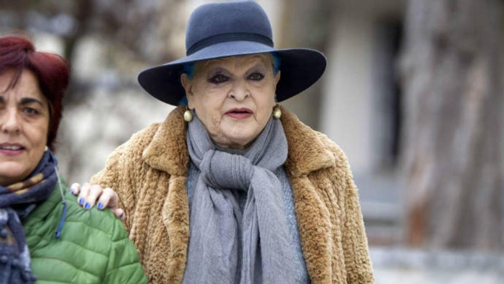 Lucía Bosé en una foto de Raúl Terrel para Europa Press