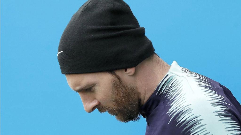 Entrenamiento del FC Barcelona