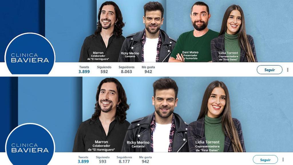 Dani Mateo ha desaparecido de las redes de Clínica Baviera.