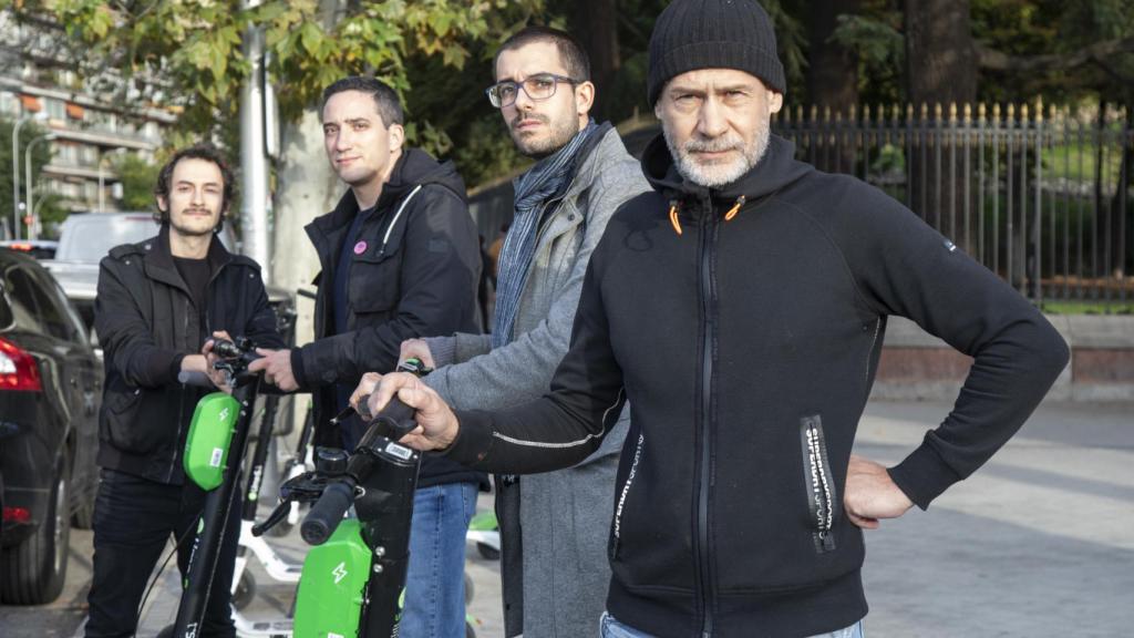 Chema, Sergio, Ignacio y Félix posan para EL ESPAÑOL.