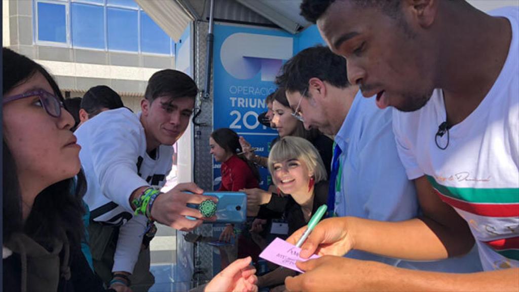 Gran acogida de las primeras firmas de discos de ‘OT 2018’