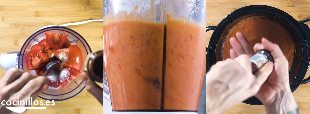 Salsa de tomate casera