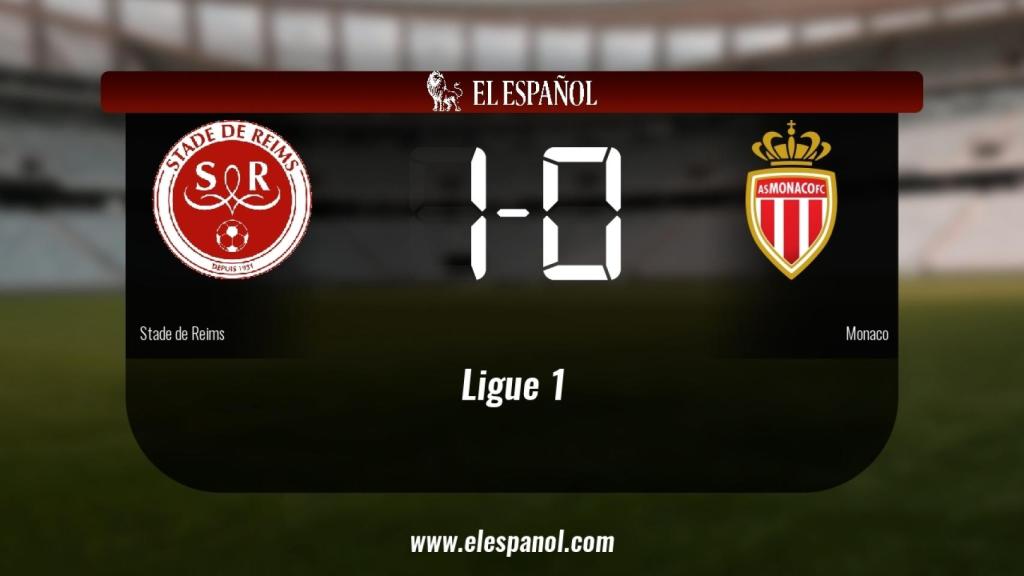 El Stade de Reims ganó en su estadio al Monaco