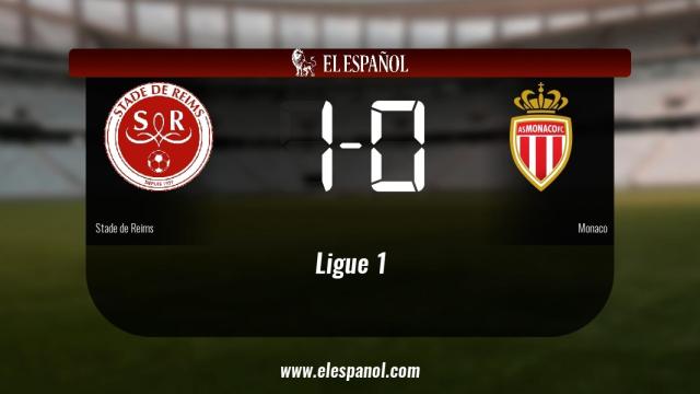 El Stade de Reims ganó en su estadio al Monaco