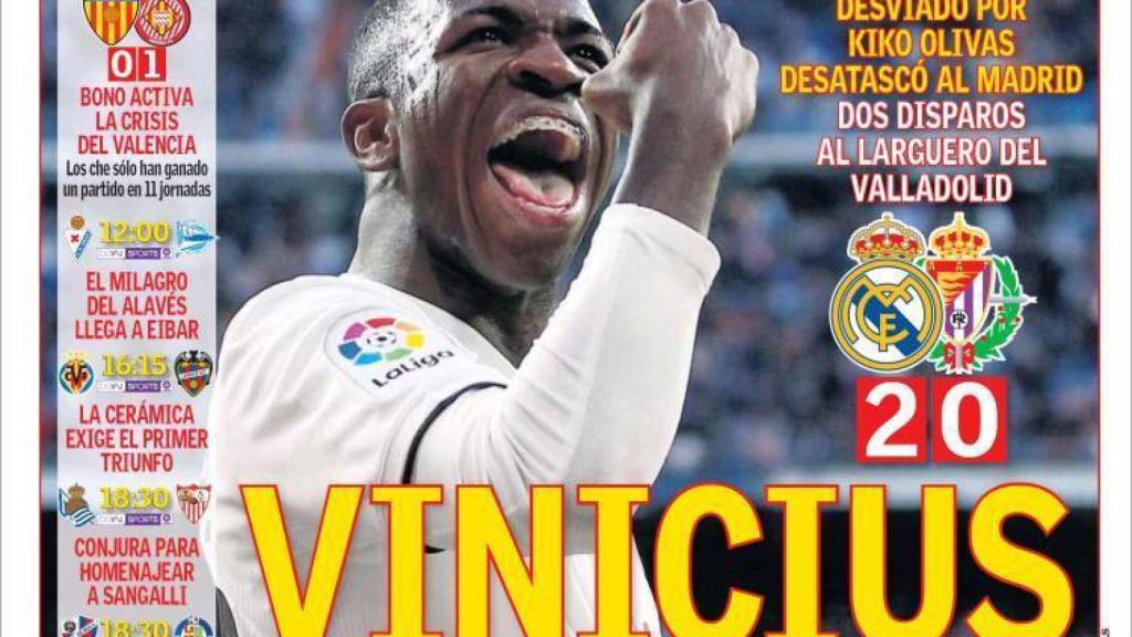 La portada del diario AS (04/11/2018)