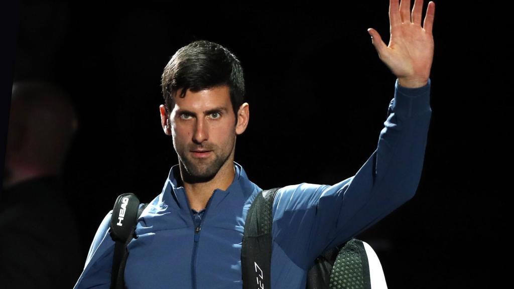 Djokovic, en el Masters 1000 de París-Bercy.