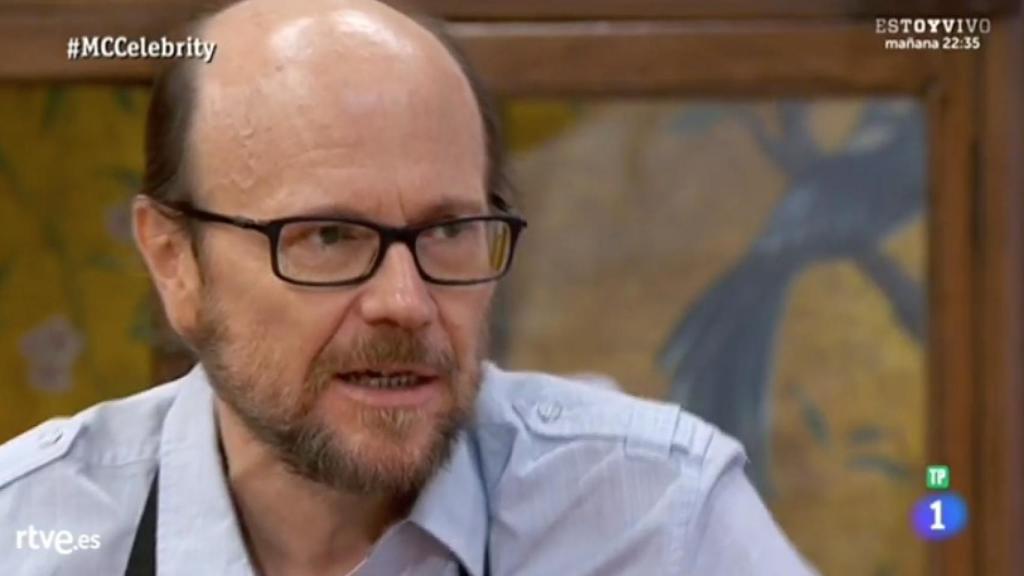 Santiago Segura, expulsado de 'MasterChef'.