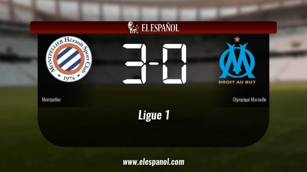 El Montpellier venció en su estadio al Olympique Marseille
