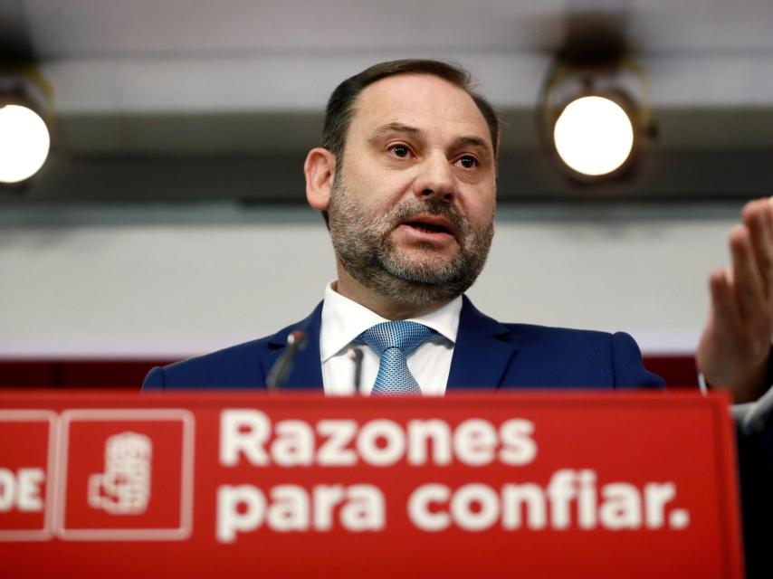 José Luis Ábalos, número tres del PSOE y ministro de Fomento.