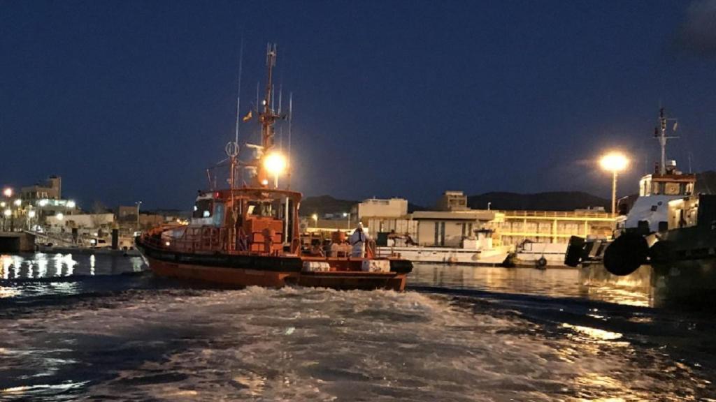 Embarcación de Salvamento Marítimo.