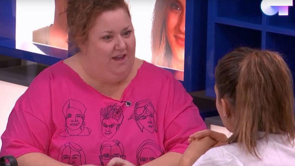 Itziar Castro durante sus últimos días en el concurso.