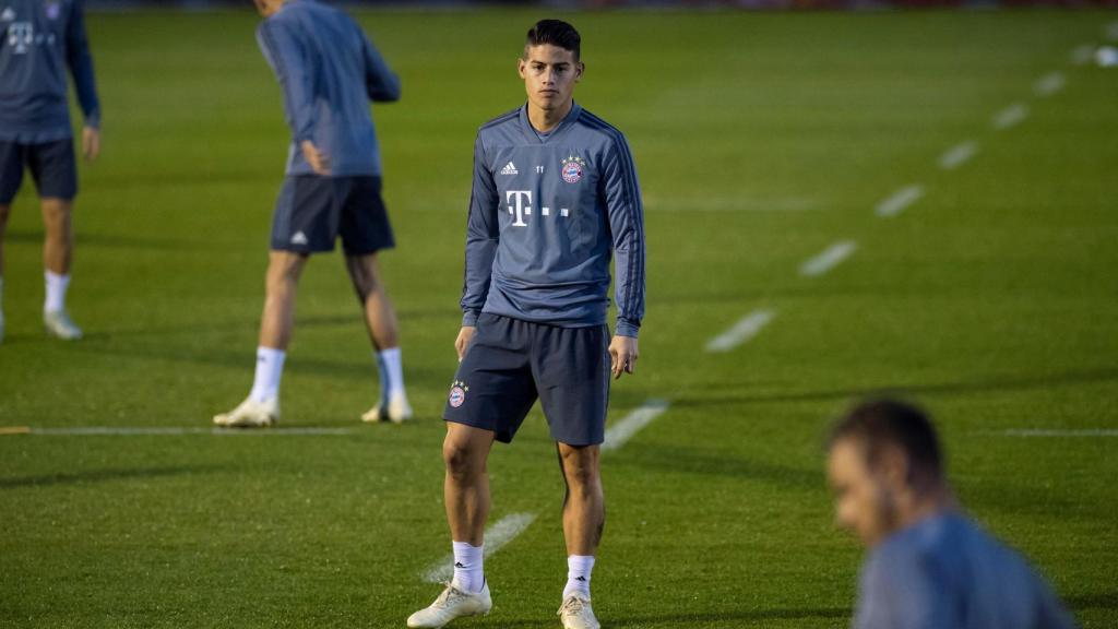 Entrenamiento del Bayern de Múnich