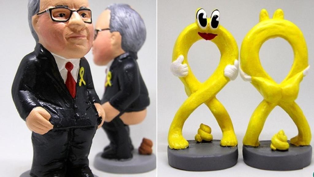 Quim Torra y el lazo amarillo ya tienen su caganer
