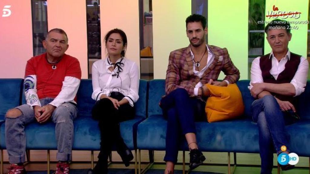 Los cuatro nominados de este martes: Koala, Miriam, Asraf y Ángel.